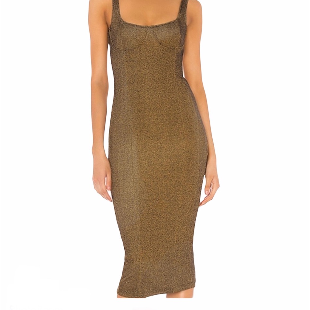 Capulet Lola Bustier Bodycon Dress in Speckle